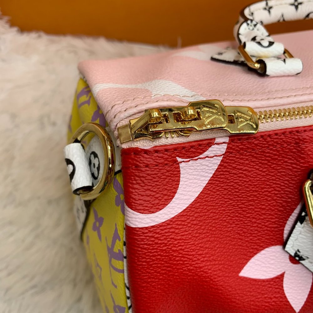 ❌❌ Louis Vuitton Giant Speedy red/pink bag - Picture 13 of 16